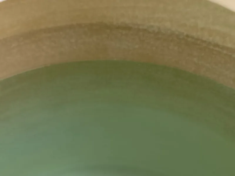 Interior de tinaco limpio con agua clara y su flotador